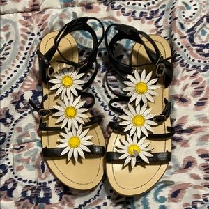kate spade Sunflower sandals